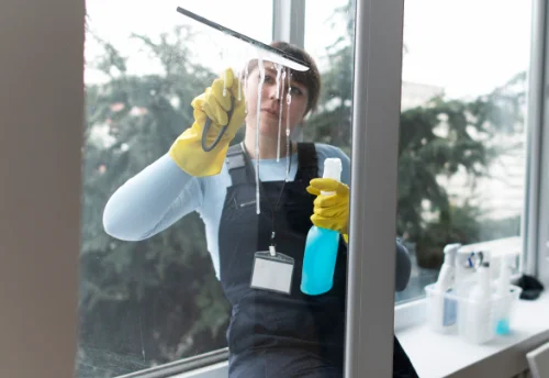 Nettoyage de vitres intérieures et extérieures à Francescas